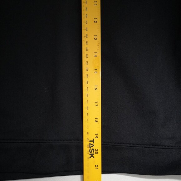 Under Armour Youths Size Large Fleece Lined Black Hockey Hoodie - Picture 11 of 11